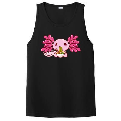 Ra Axolotl Kawaii Anime Japanese Food  PosiCharge Competitor Tank