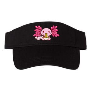 Ra Axolotl Kawaii Anime Japanese Food  Valucap Bio-Washed Visor