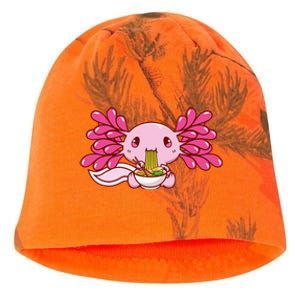 Ra Axolotl Kawaii Anime Japanese Food  Kati - Camo Knit Beanie