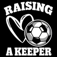 Raising A Keeper Goalie Soccer Goalkeeper Player Soccer Mom Great Gift Cooling Performance Long Sleeve Crew