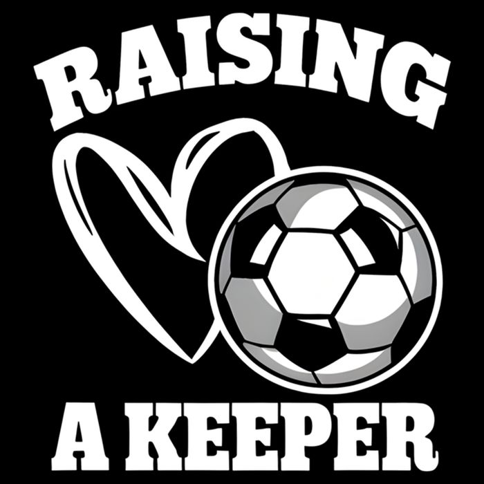 Raising A Keeper Goalie Soccer Goalkeeper Player Soccer Mom Great Gift Cooling Performance Long Sleeve Crew