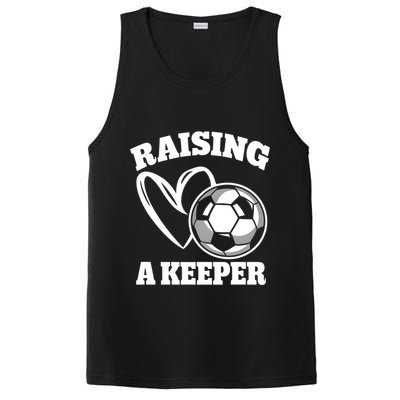 Raising A Keeper Goalie Soccer Goalkeeper Player Soccer Mom Great Gift PosiCharge Competitor Tank
