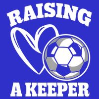 Raising A Keeper Goalie Soccer Goalkeeper Player Soccer Mom Great Gift Toddler Hoodie