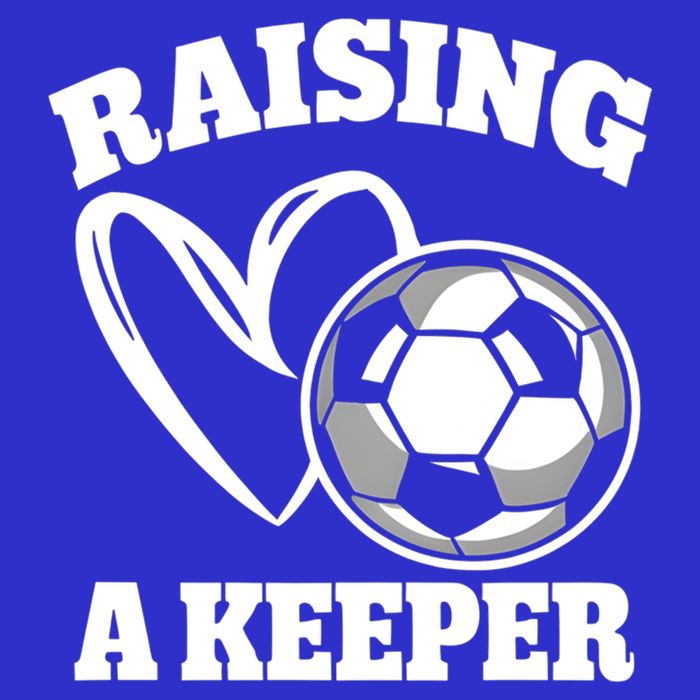Raising A Keeper Goalie Soccer Goalkeeper Player Soccer Mom Great Gift Toddler Hoodie