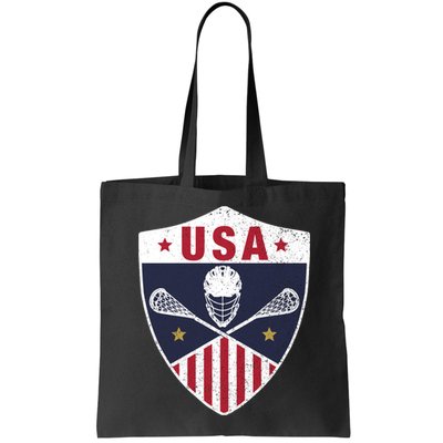 Retro American Lacrosse I Proud USA Lax Player Gift Bag