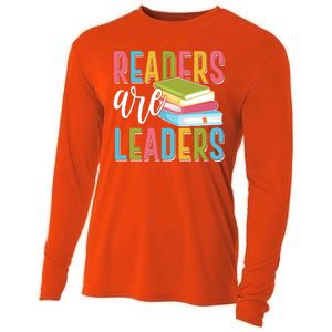 Readers Are Leaders Book Lover Cooling Performance Long Sleeve Crew