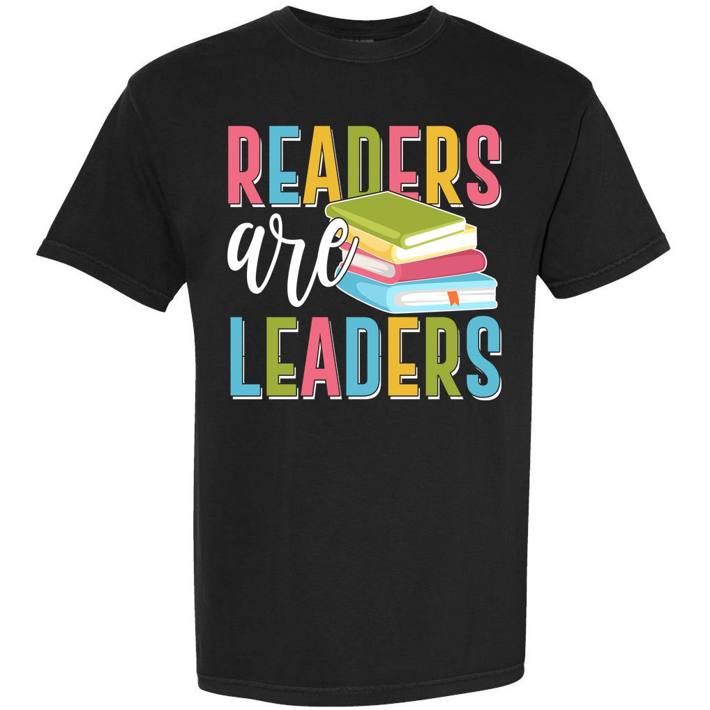 Readers Are Leaders Book Lover Comfort Colors T-Shirt