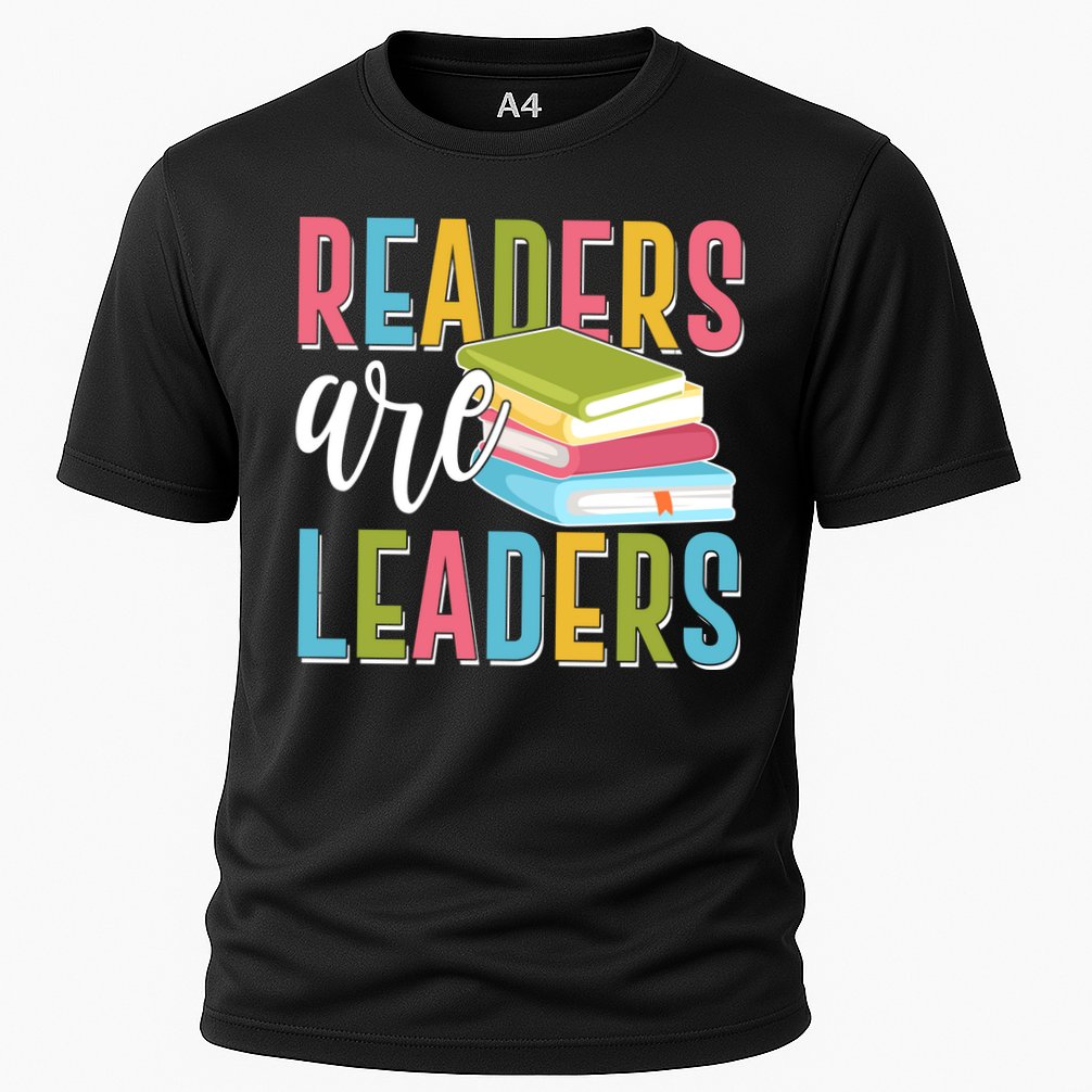 Readers Are Leaders Book Lover Cooling Performance Crew T-Shirt