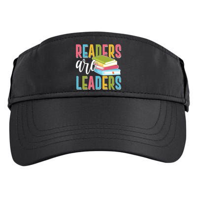 Readers Are Leaders Book Lover Adult Drive Performance Visor
