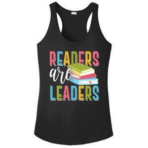 Readers Are Leaders Book Lover Ladies PosiCharge Competitor Racerback Tank