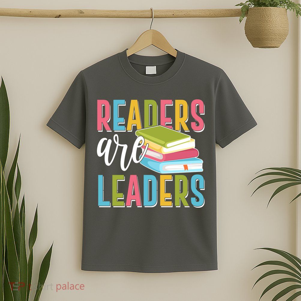 Readers Are Leaders Book Lover T-Shirt