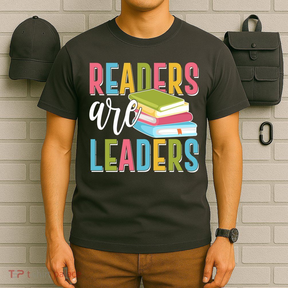 Readers Are Leaders Book Lover T-Shirt