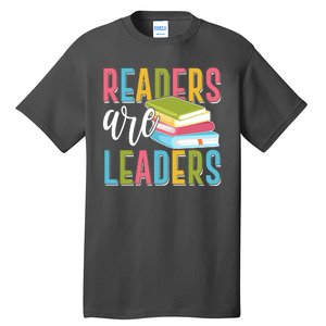 Readers Are Leaders Book Lover Tall T-Shirt