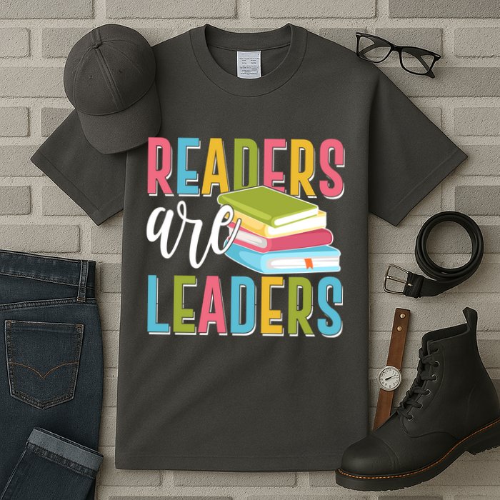 Readers Are Leaders Book Lover Tall T-Shirt
