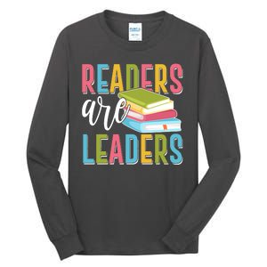 Readers Are Leaders Book Lover Tall Long Sleeve T-Shirt