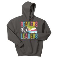 Readers Are Leaders Book Lover Kids Hoodie