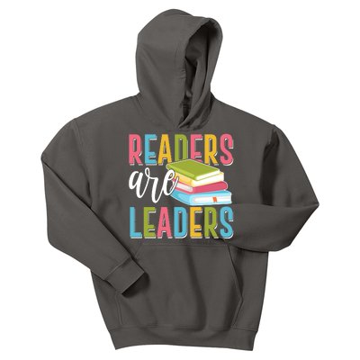 Readers Are Leaders Book Lover Kids Hoodie