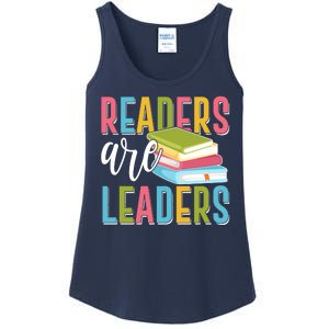 Readers Are Leaders Book Lover Ladies Essential Tank