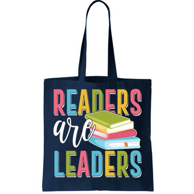 Readers Are Leaders Book Lover Tote Bag