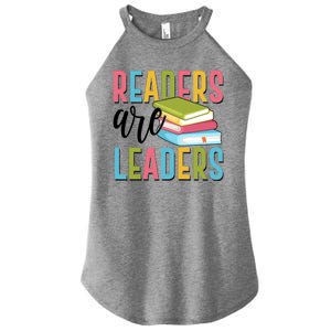 Readers Are Leaders Book Lover Women's Perfect Tri Rocker Tank