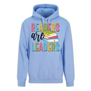 Readers Are Leaders Book Lover Unisex Surf Hoodie