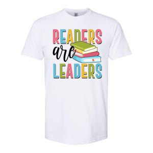 Readers Are Leaders Book Lover Softstyle CVC T-Shirt