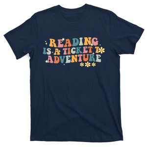 Reading Adventure Library Student Teacher Book Librarians T-Shirt