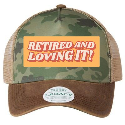 Retired And Loving it Legacy Tie Dye Trucker Hat