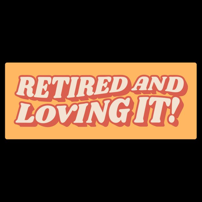 Retired And Loving it Apron