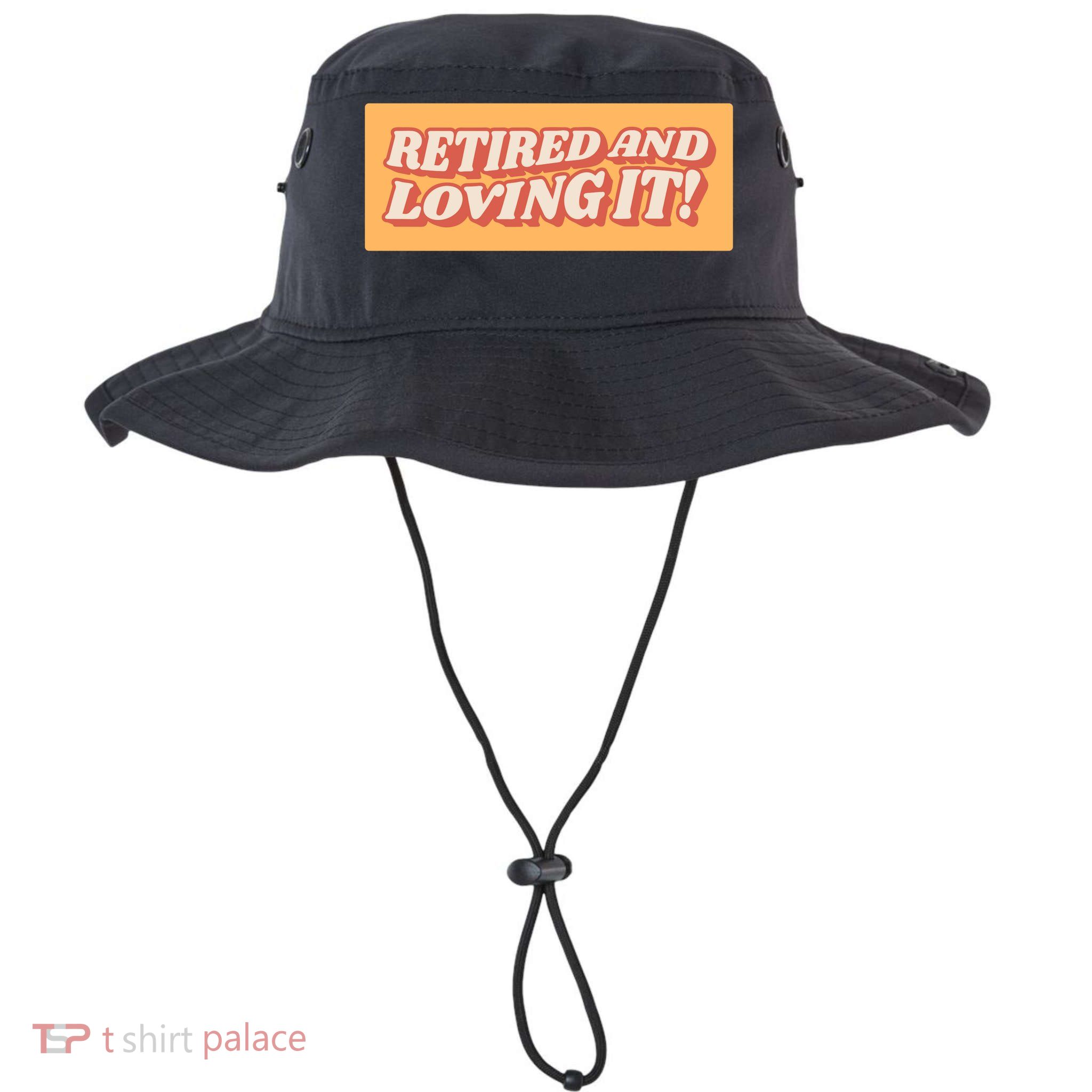 Retired And Loving it Legacy Cool Fit Booney Bucket Hat