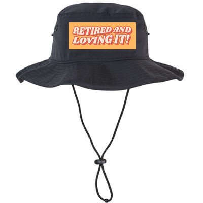 Retired And Loving it Legacy Cool Fit Booney Bucket Hat