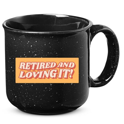 Retired And Loving it 15oz Campfire Ceramic Mug