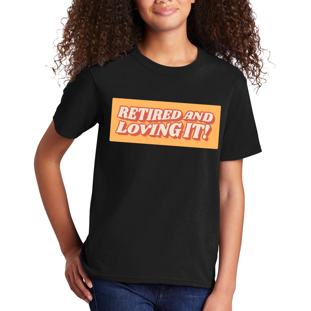 Retired And Loving it Kids T-Shirt