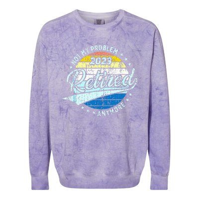 Retro A Lot Can Happen In 3 Days Jesus Christian Easter Day Colorblast Crewneck Sweatshirt