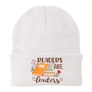 Readers Are Leaders Reading Books Gift Knit Cap Winter Beanie