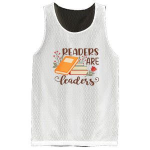 Readers Are Leaders Reading Books Gift Mesh Reversible Basketball Jersey Tank