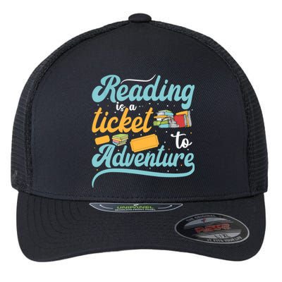 Reading Adventure Library Student Teacher Book Flexfit Unipanel Trucker Cap