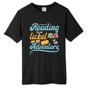 Reading Adventure Library Student Teacher Book Tall Fusion ChromaSoft Performance T-Shirt