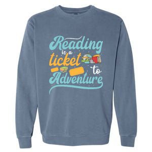 Reading Adventure Library Student Teacher Book Garment-Dyed Sweatshirt