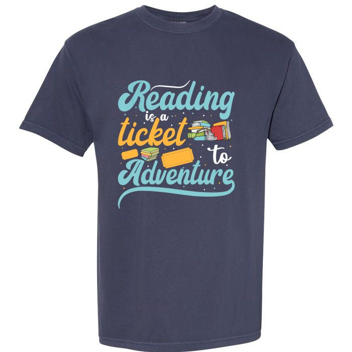 Reading Adventure Library Student Teacher Book Garment-Dyed Heavyweight T-Shirt