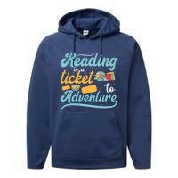 Reading Adventure Library Student Teacher Book Performance Fleece Hoodie