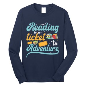 Reading Adventure Library Student Teacher Book Long Sleeve Shirt