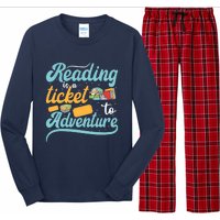 Reading Adventure Library Student Teacher Book Long Sleeve Pajama Set