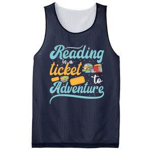 Reading Adventure Library Student Teacher Book Mesh Reversible Basketball Jersey Tank