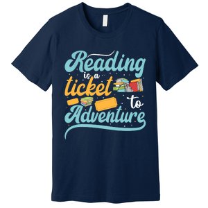 Reading Adventure Library Student Teacher Book Premium T-Shirt