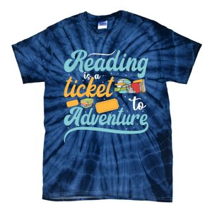 Reading Adventure Library Student Teacher Book Tie-Dye T-Shirt