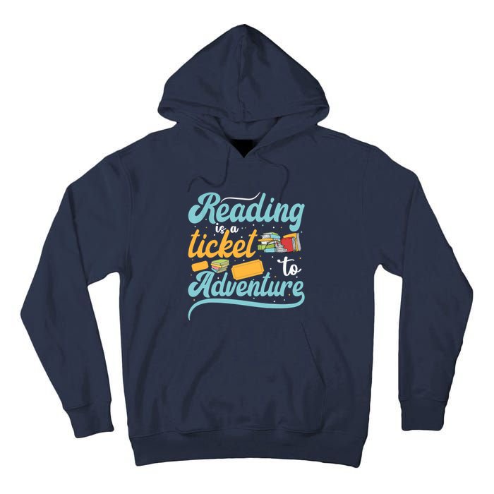 Reading Adventure Library Student Teacher Book Tall Hoodie