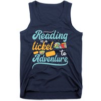 Reading Adventure Library Student Teacher Book Tank Top