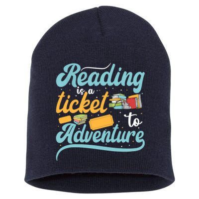 Reading Adventure Library Student Teacher Book Short Acrylic Beanie