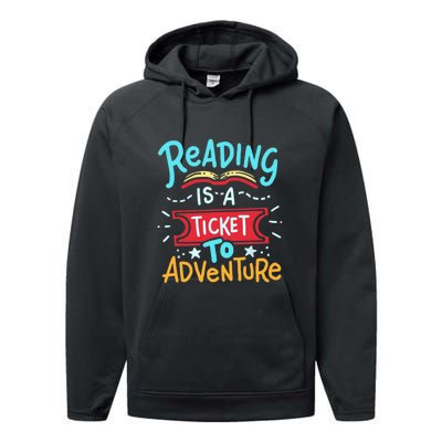 Reading Adventure Library Student Teacher Book Gift Performance Fleece Hoodie